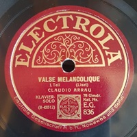 Electrola : Arrau - Liszt Valse